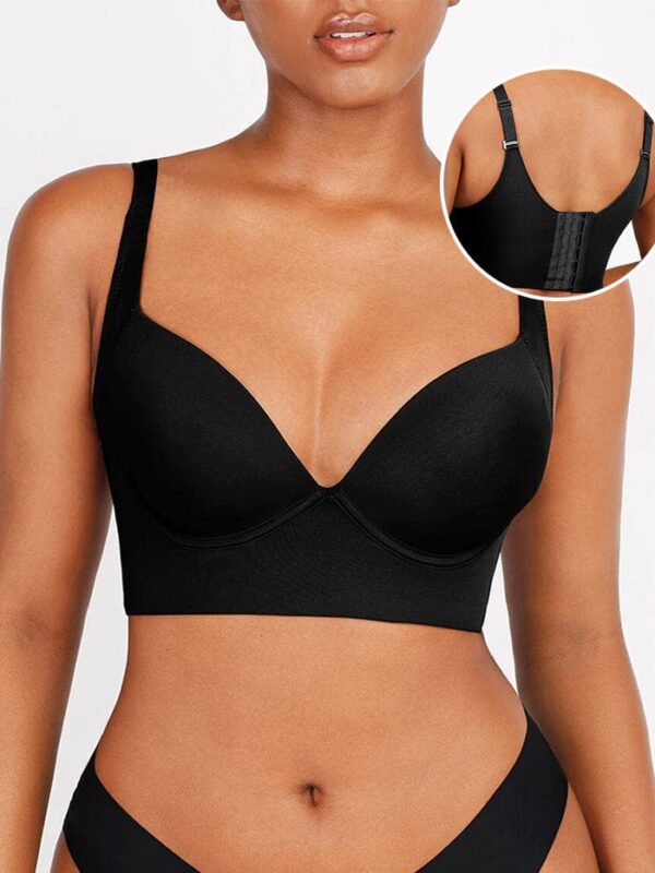 Fashion Deep Cup Bra Hides Back Fat Diva New Look with Shapewear Incorporated