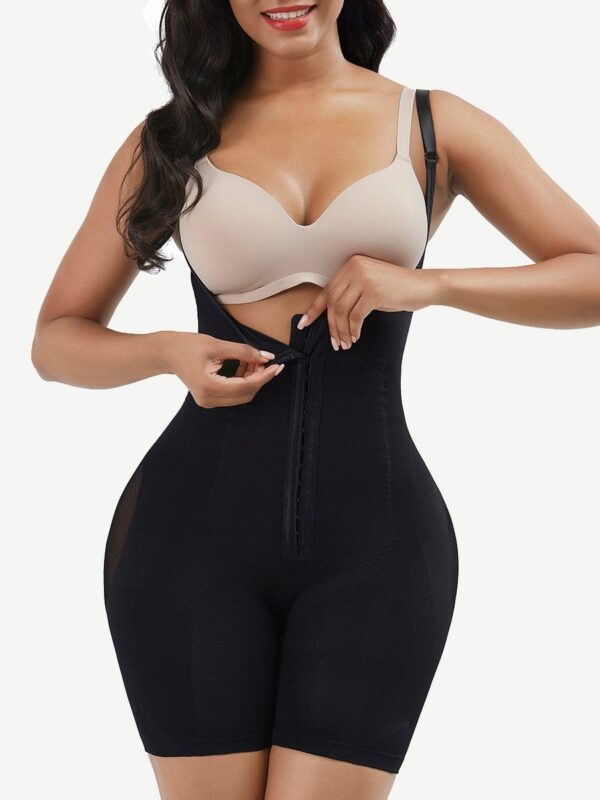 High Waist Full Body Shaper Mesh High-Compression