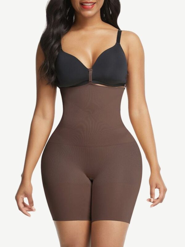 Seamless Instant Smooth Three Buckles Butt Lifter Bodycon