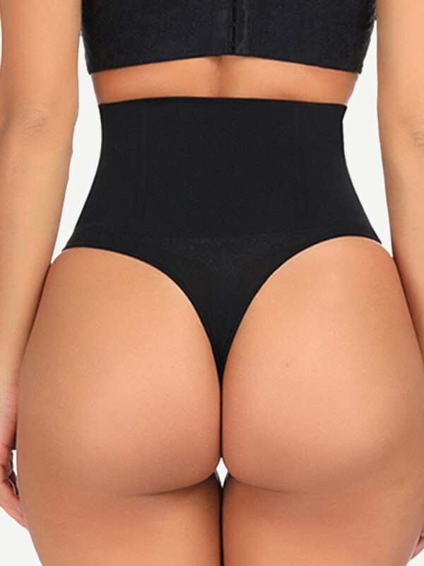 Seamless Instant Smooth 4 Steel Bones Shapewear Thong Natural Shaping