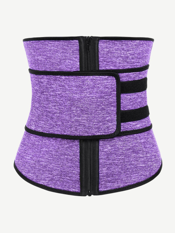 Neoprene Workout Waist Trainer Corset Trimmer Belt Body Shaper - Image 4