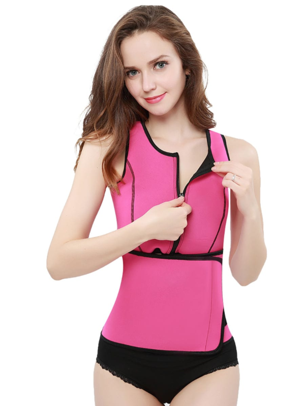 Neoprene Suit Adjustable Waist Belt Fat Burning Body Sculpture Waist Trainer Vest